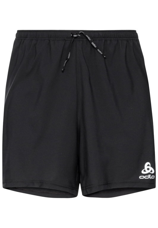 Odlo Laufhose Essential 6inch (ausgezeichnete Bewegungsfreiheit, leicht, Reißverschlusstasche) schwarz Herren